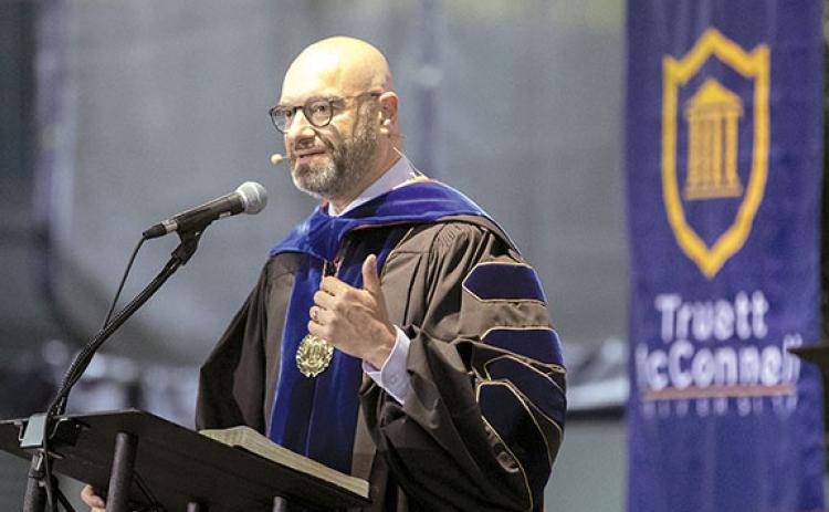 Emir Caner was Truett McConnell University’s president for 17 years. He separated from TMU in September 2025. (File)