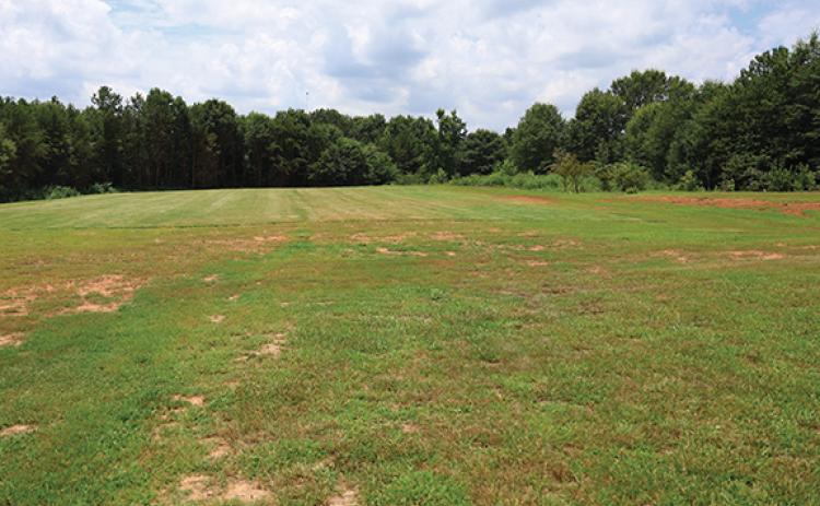 Plots of land are ready to be used for the River Upward Sports Program at The River in Alto. (Landen Todd/Staff)