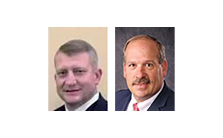County Administrator Darrin Giles, RCWSA Chairman Sam Beck
