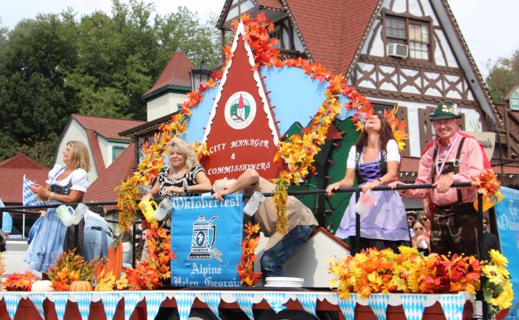 Helen's 55th annual Oktoberfest is now underway! The long-running festival kicked off last weekend with a parade. DENISE ETHERIDGE/WCN