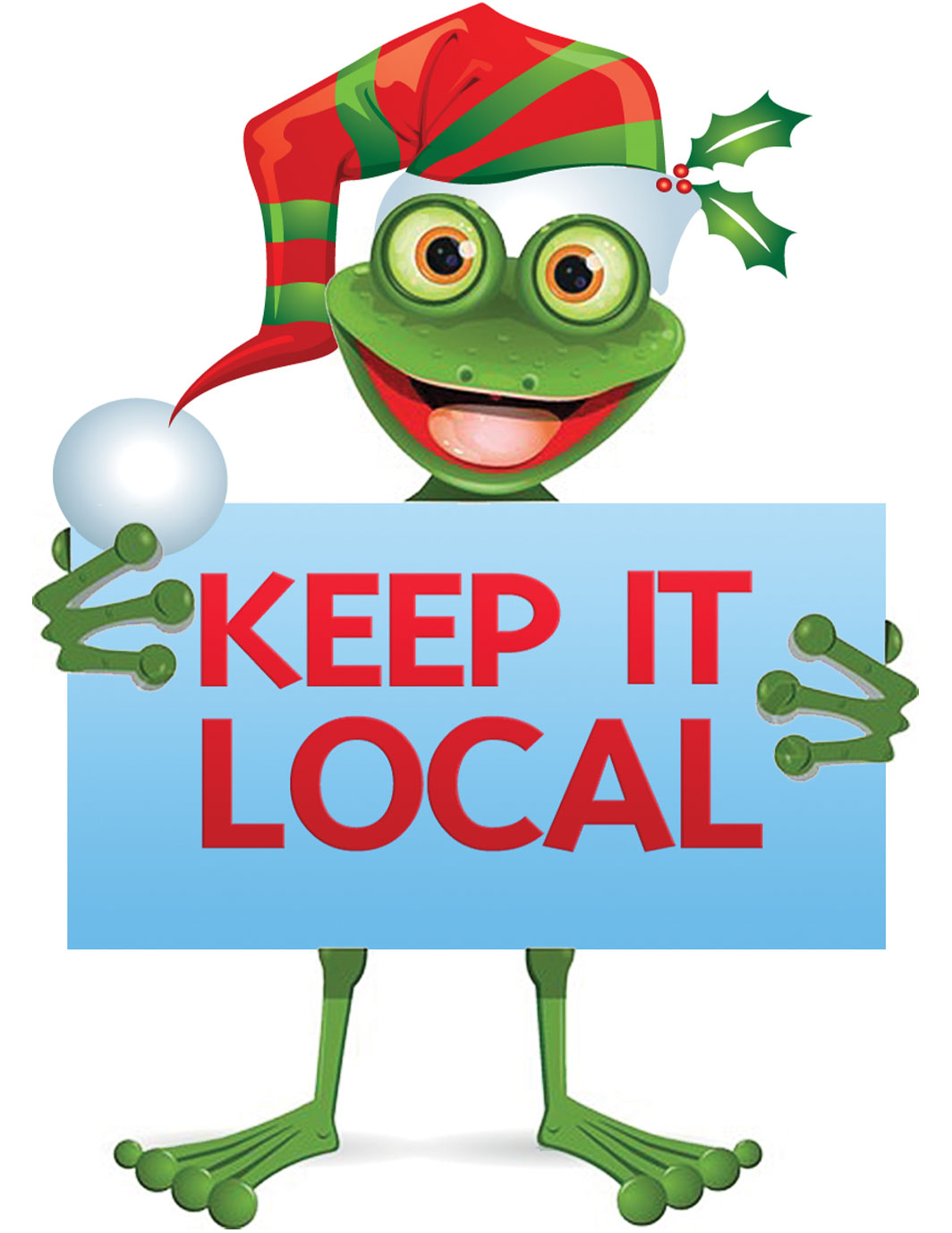 Hopper the Shopper invites you to shop local this holiday season.