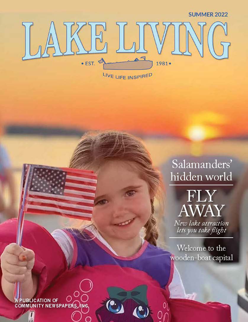 Jade Garrison of Jackson County took this photo of her daughter, Ansley, at Lake Hartwell on Memorial Day. Garrison’s photo was featured on the cover of the summer edition of Lake Living magazine. PHOTO/CNI News Service