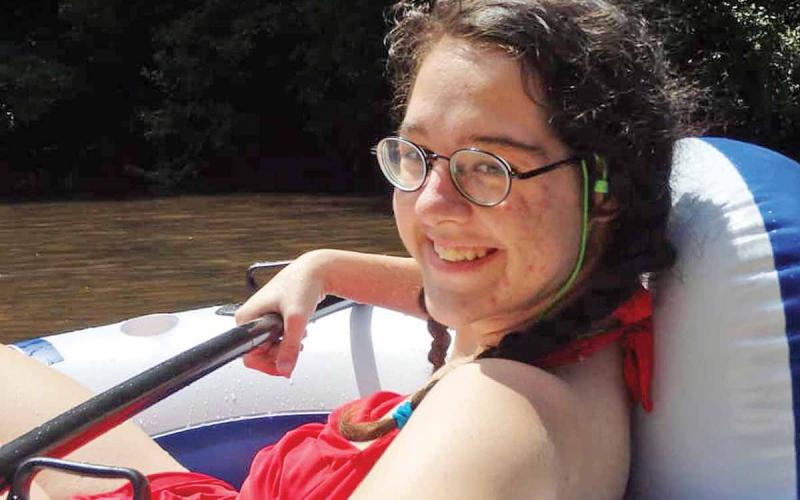 Katie Richins enjoys the outdoors. Richins was a newly licensed driver when she crashed Aug. 17 in Stephens County, leaving her with injuries that were not “survivable,” according to medial professionals.