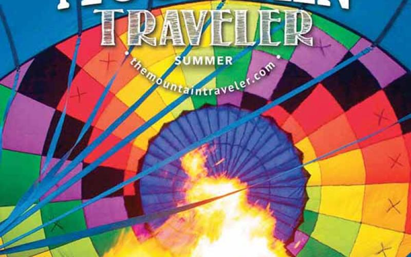 Shown is the summer edition of The Mountain Traveler magazine.