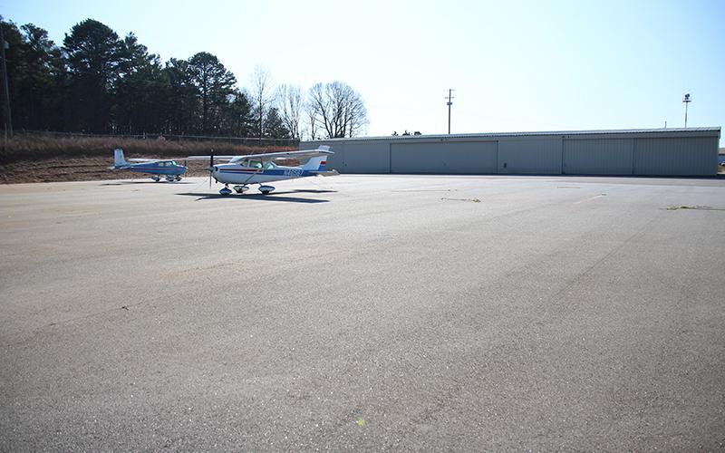 The Habersham County Airport Commission approved this new location for the T-Hangar. It still needs approval from the County Commission.