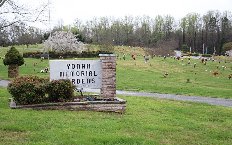 Yonah Memorial Gardens is overlooked by Whitfield Funeral Home. Whitfield is one of the many local funeral homes taking precautions to ensure safe services for families.