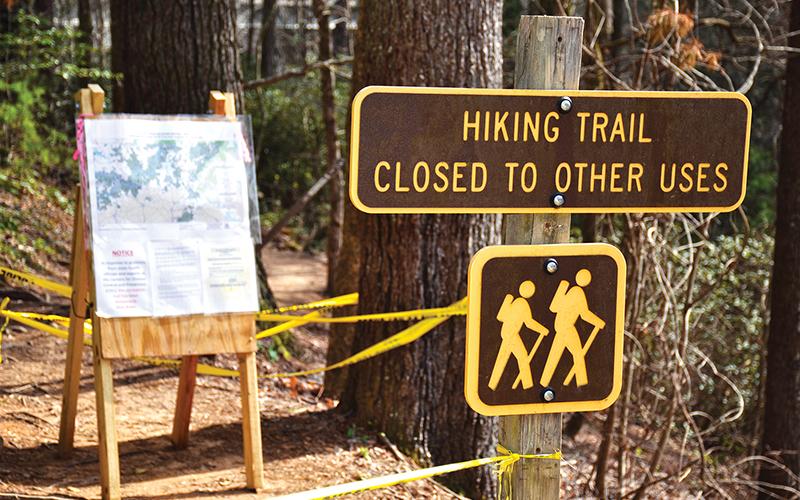 Federal parks in the Chattahoochee National Forest have been closed for more than a week.