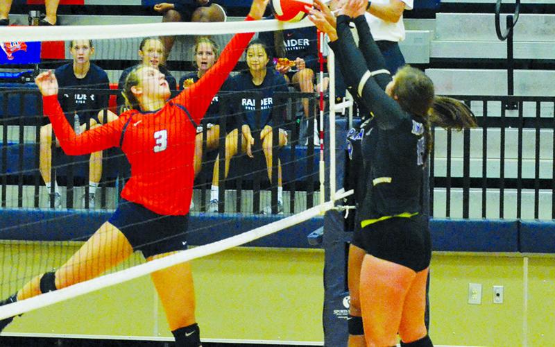 Habersham Central’s Alexandra  Shalikashvili (3) was the top volleyball vote getter in the Blitz Hall of Fame balloting for 2020.