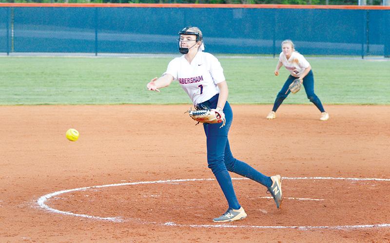 Habersham Central’s Hailey Wade and the Lady Raiders take the field Friday for the first sporting event since the COVID-19 shutdown.