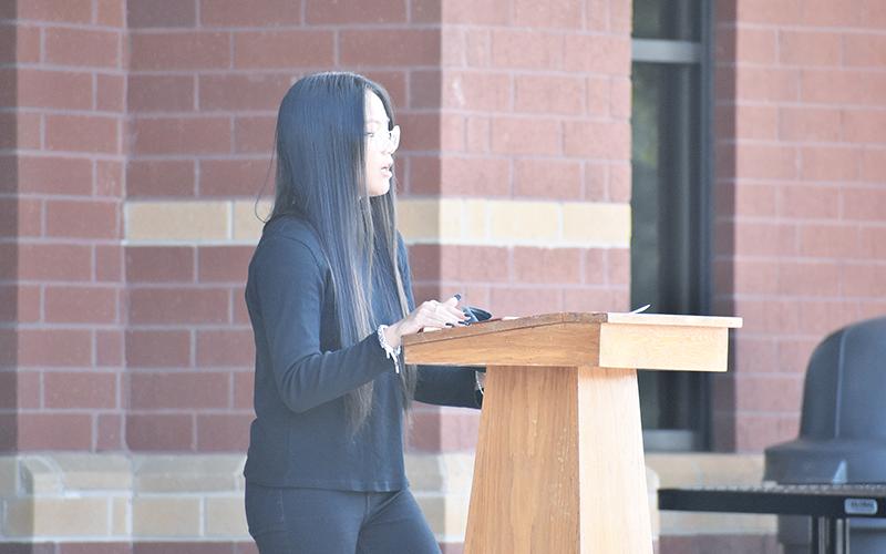 Habersham Central student Kayli Bongolan spoke to fighting against racism and her experiences with prejudice due to her Asian background amidst the COVID-19 pandemic.