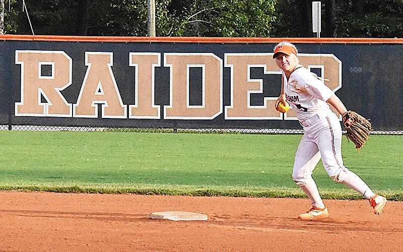 Habersham Central’s Brayden Staton gets ready to fire to first base during a recent home game. CODY ROGERS/Staff