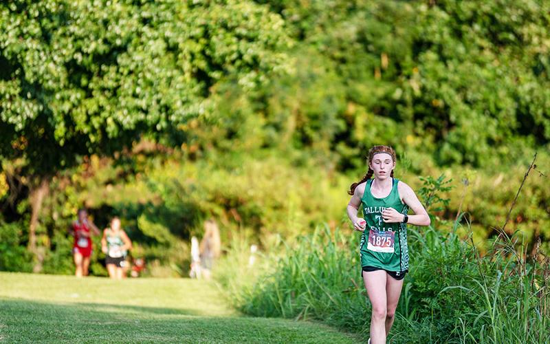 Tallulah Falls’ Jenna Shesser finished fourth overall in the Cookies ‘n Quotes Cross Country Festival.