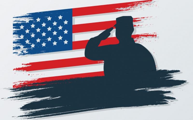 Veterans Day is Wednesday, Nov. 11.