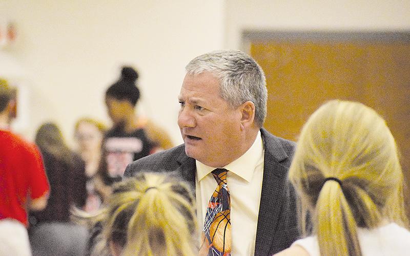Lady Raiders head coach Bill Bradley reached his 500th career basketball coaching win Tuesday night in Habersham’s victory over Central Gwinnett. Bradley’s career has spanned 31 years and three states, and he attributes his success to the players, coaches and administrators he’s worked with.