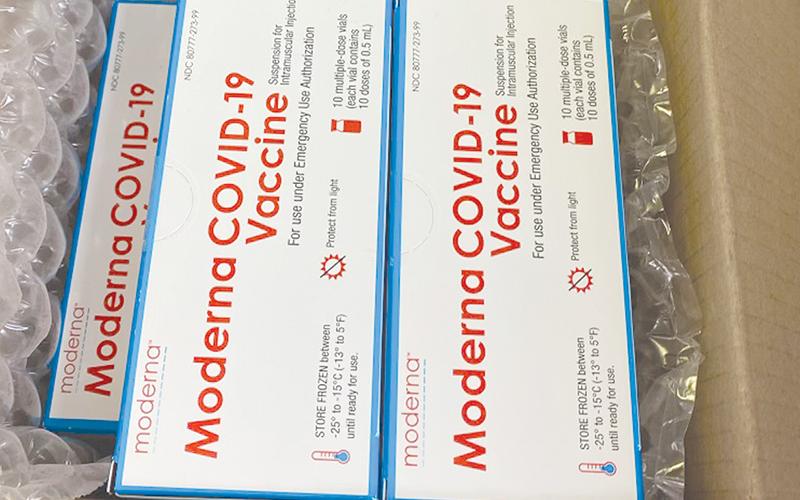 Habersham Medical Center has been distributing the Moderna vaccine.