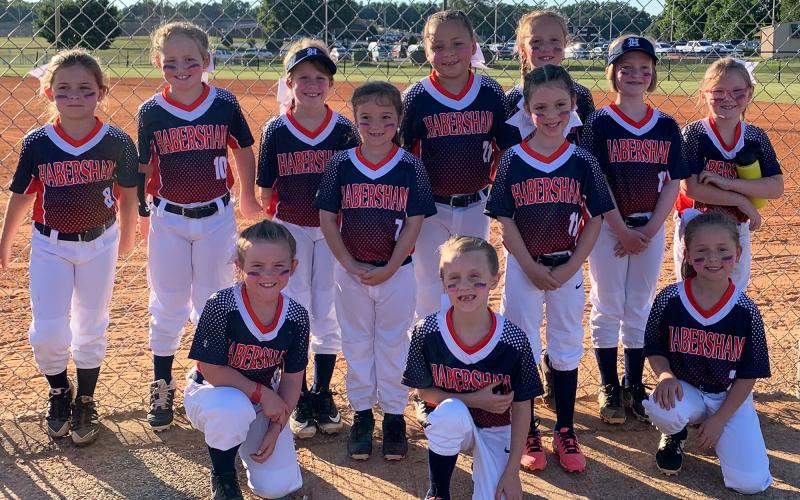 The Lady Raider 8U All-Stars finished fourth in the GRPA District 7 Tournament last weekend. Team members were (front from left) Kinner Johnson, Emmeline Penland, Briyanah Barrios, (middle from left) Evie Humphrys, Josie Barron, (back from left) Lily Luke, Emma Tolar Naomi Brooks, Maya White, Peyton Dodd, Kharis West and Marilyn McDuffie. KEVIN COCHRAN/Submitted