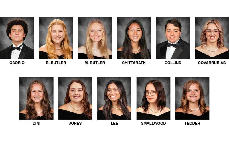 Eleven members of the Class of 2022 earned the distinctive AP Capstone Diploma, representing 100 percent of the students striving for this exceptional achievement.