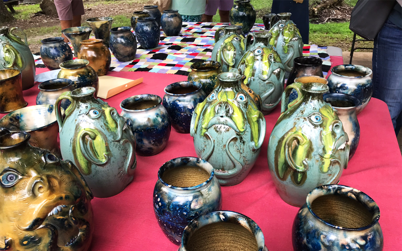 The pottery of Roger Corn will among the attractions at the festival Sept. 3. JENNIE INGLIS/Submitted