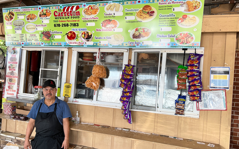 El Carreton in Cornelia is one of the many Hispanic-owned businesses in Habersham County. Owner Jesus Gonzales, originally from Jalisco, Mexico, opened the restaurant eight years ago. AMARIS E. RODRIGEZ/Staff