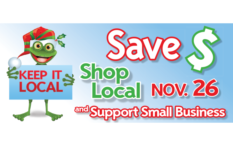 Shop local this holiday season to support our local economy!