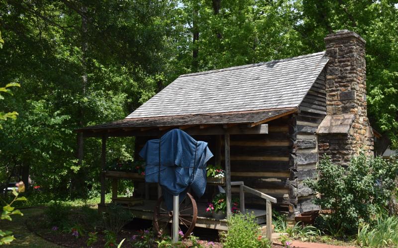 The Big Holly Cabin is one of the oldest pioneer cabins in the area. 