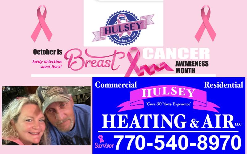 Breast Cancer Awareness Month Hulsey. GRAPHIC BY ZACH TAYLOR