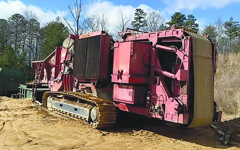 The Habersham C&D LLC super-sized trash grinder could buy time for the landfill if Habersham County can make a deal to utilize it. FILE