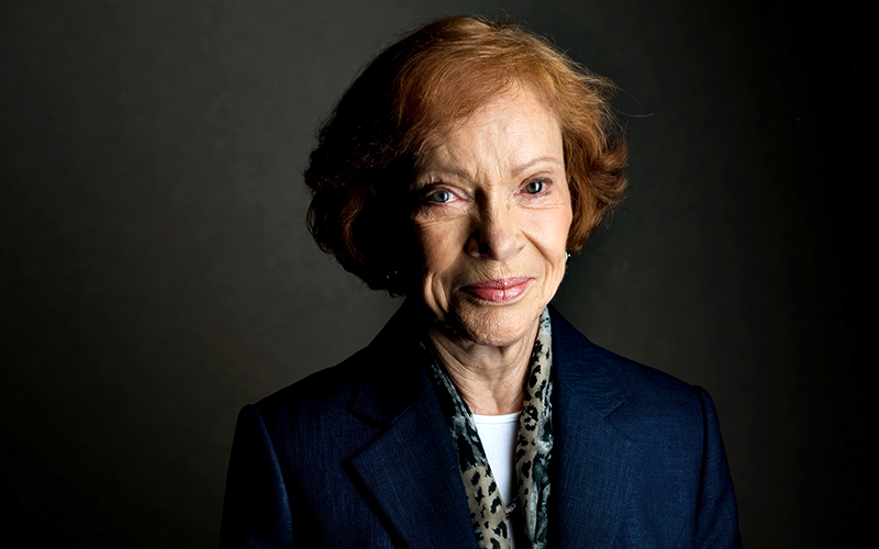 Rosalynn Carter, former First Lady of the United States, passed away Sunday.