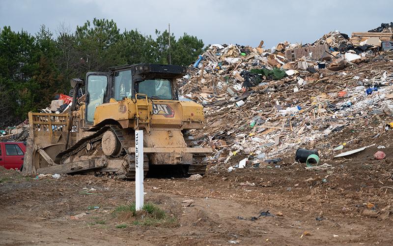 The Habersham County Landfill could benefit from a great recycling program to reduce the amount of trash that goes into it. County leaders are working on expanding those programs. ZACH TAYLOR/Special
