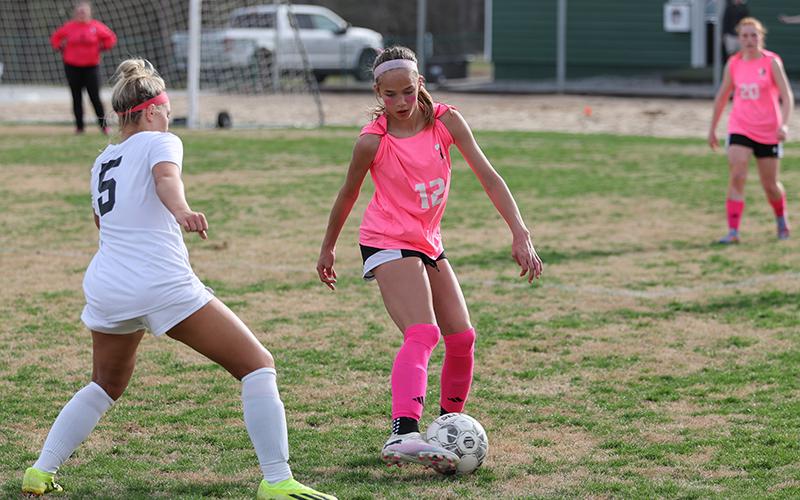 Tallulah Falls’ LB Kafsky has eight goals in a breakout  freshman year for the Lady Indians. AUSTIN POFFENBERGER/Special