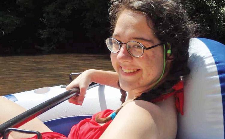 Katie Richins enjoys the outdoors. Richins was a newly licensed driver when she crashed Aug. 17 in Stephens County, leaving her with injuries that were not “survivable,” according to medial professionals.