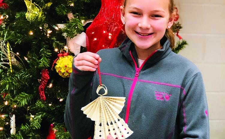 Olivia Terrell's angel ornament heads to state tree 