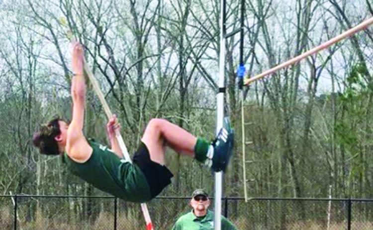 Tallulah Falls’ Clay Kafsky is the 8th-ranked middle school pole vaulter in the state.