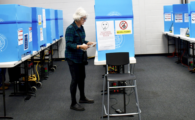 Habersham County has had more than 9,000 early votes cast for the midterm election. JOHN DILLS/Staff