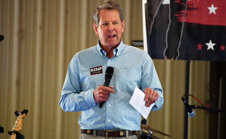 Gov. Brian Kemp suspended the gas tax originally in March and kept it off the backs of Georgians for most of 2022. FILE