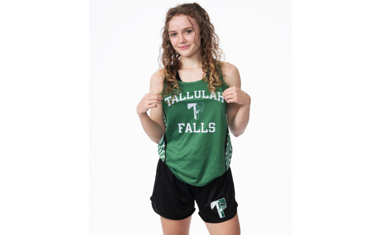 Tallulah Falls’ Molly Mitchell grabbed the school record in the 800-meter run Wednesday. RANDY CRUMP/Special 