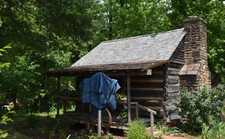 The Big Holly Cabin is one of the oldest pioneer cabins in the area. 