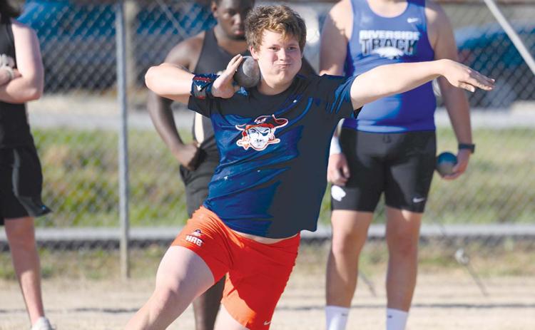 Habersham Central’s Brad Chosewood is one of the  nation’s top throwers  heading into his senior year. FILE