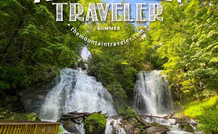 This photo of Anna Ruby Falls by Donna Shirley of Cornelia graces the cover of the summer 2023 edition of The Mountain Traveler magazine. Shirley won $100 for her photo.