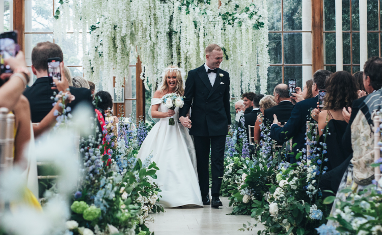 Macy Sirmans was able to marry her London love, Francis, on July 30 at Kew Gardens. MARK BOTHWELL/Submitted