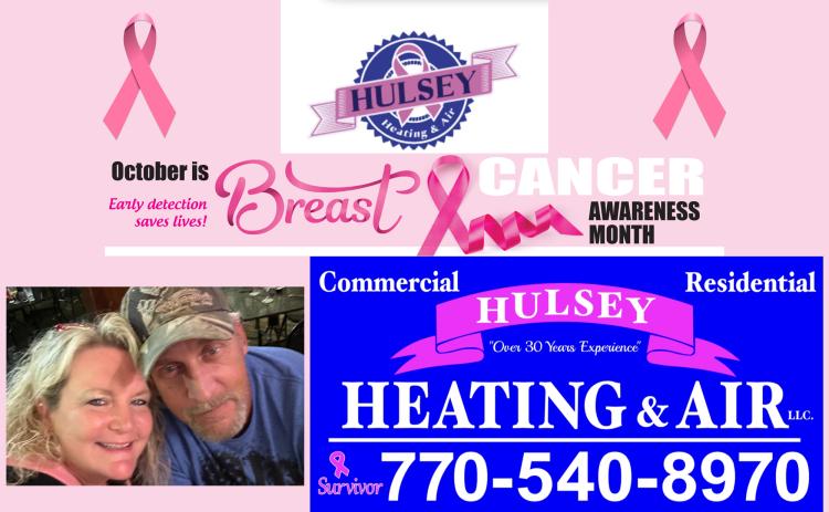 Breast Cancer Awareness Month Hulsey. GRAPHIC BY ZACH TAYLOR