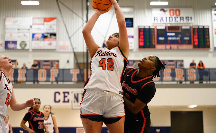 Habersham Central graduate Gabby Santiago was one of Coach Bill Bradley’s most reliable post players the last four years. Now she will get a shot at playing at Piedmont University. ZACH TAYLOR/FILE