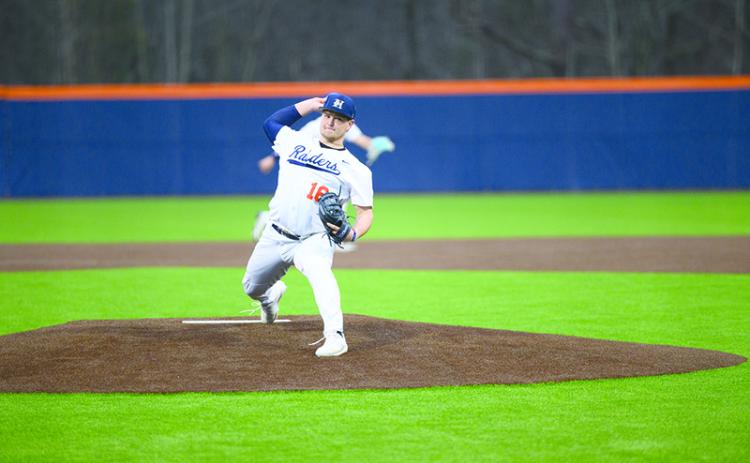 Habersham Central’s Kade Nicholson will pitch at the next level at Erskine College. ZACH TAYLOR/Special