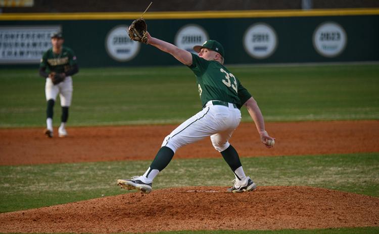 Piedmont pitcher Peyton Irvin fires to the plate during the season’s opening weekend. ZACH TAYLOR/Special